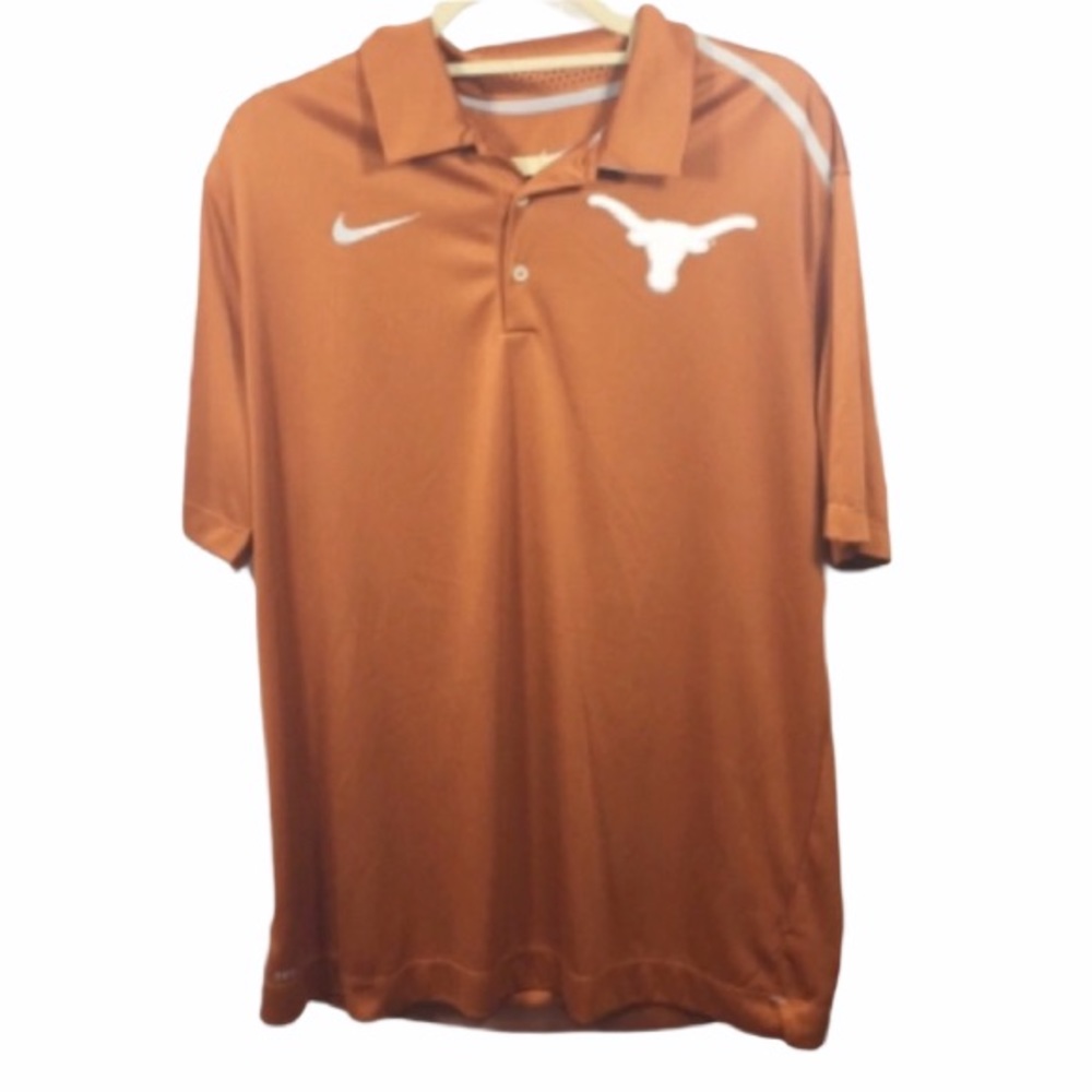 Dri-Fit Silky orange sports collared shirt